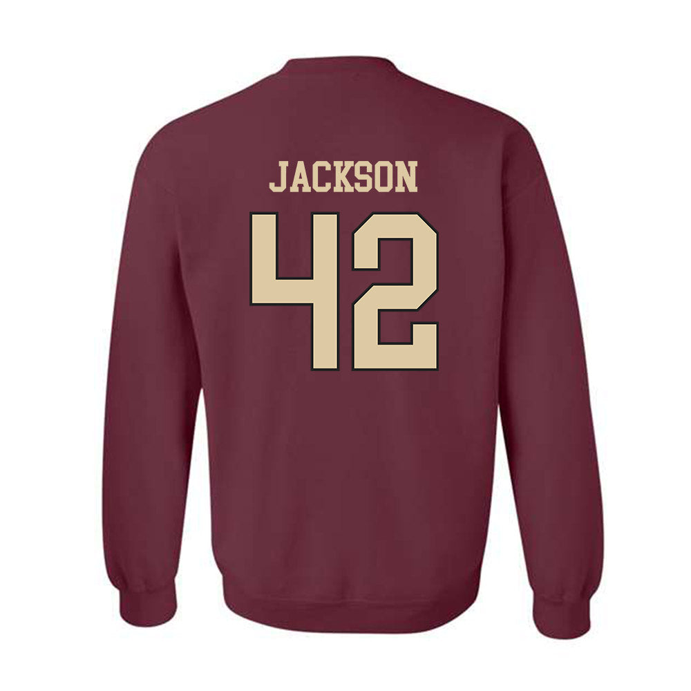Boston College - NCAA Softball : Emma Jackson - Sports Shersey Crewneck Sweatshirt-1
