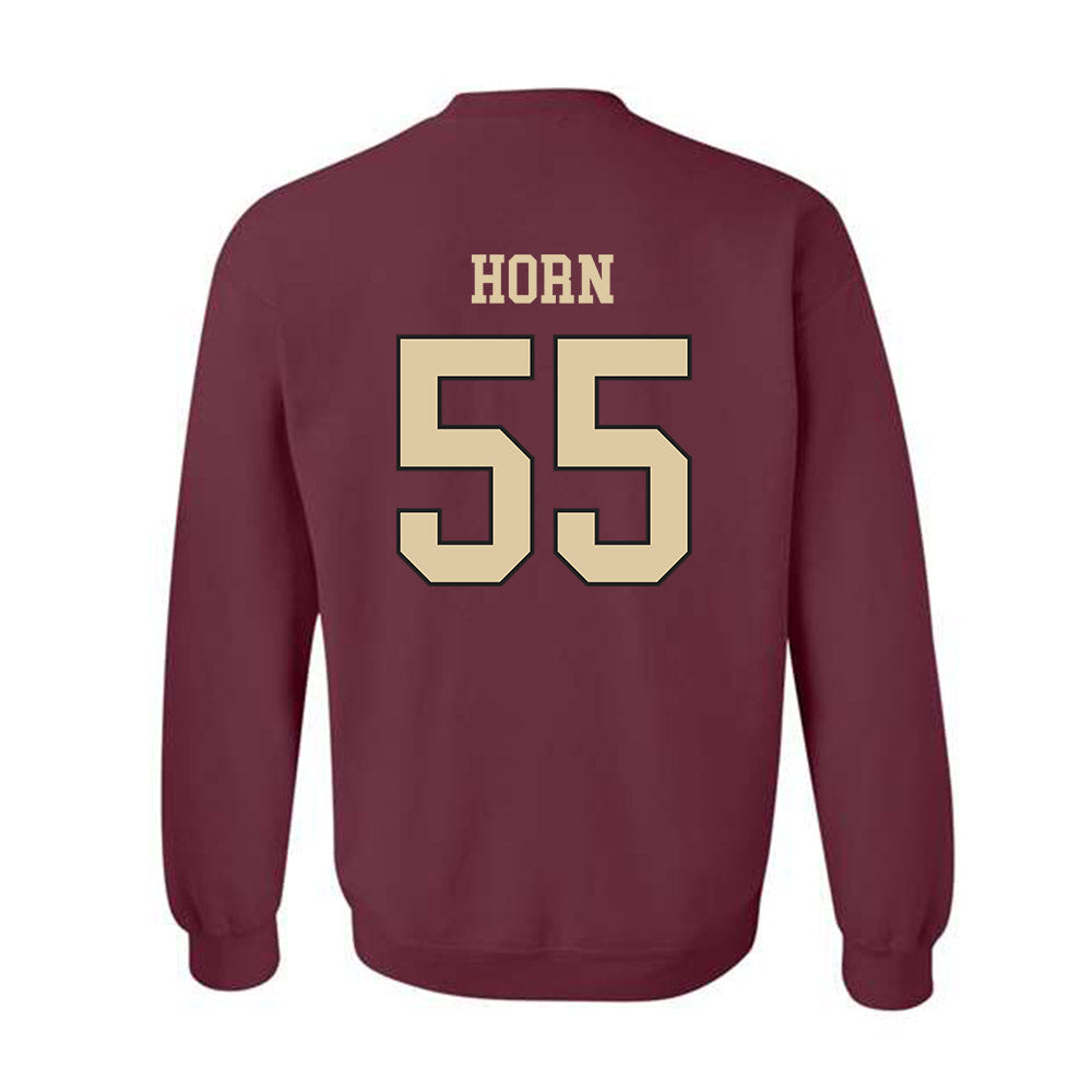 Boston College - NCAA Softball : Sammy Horn - Sports Shersey Crewneck Sweatshirt-1