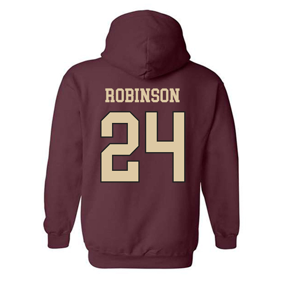 Boston College - NCAA Softball : Allison Robinson - Sports Shersey Hooded Sweatshirt