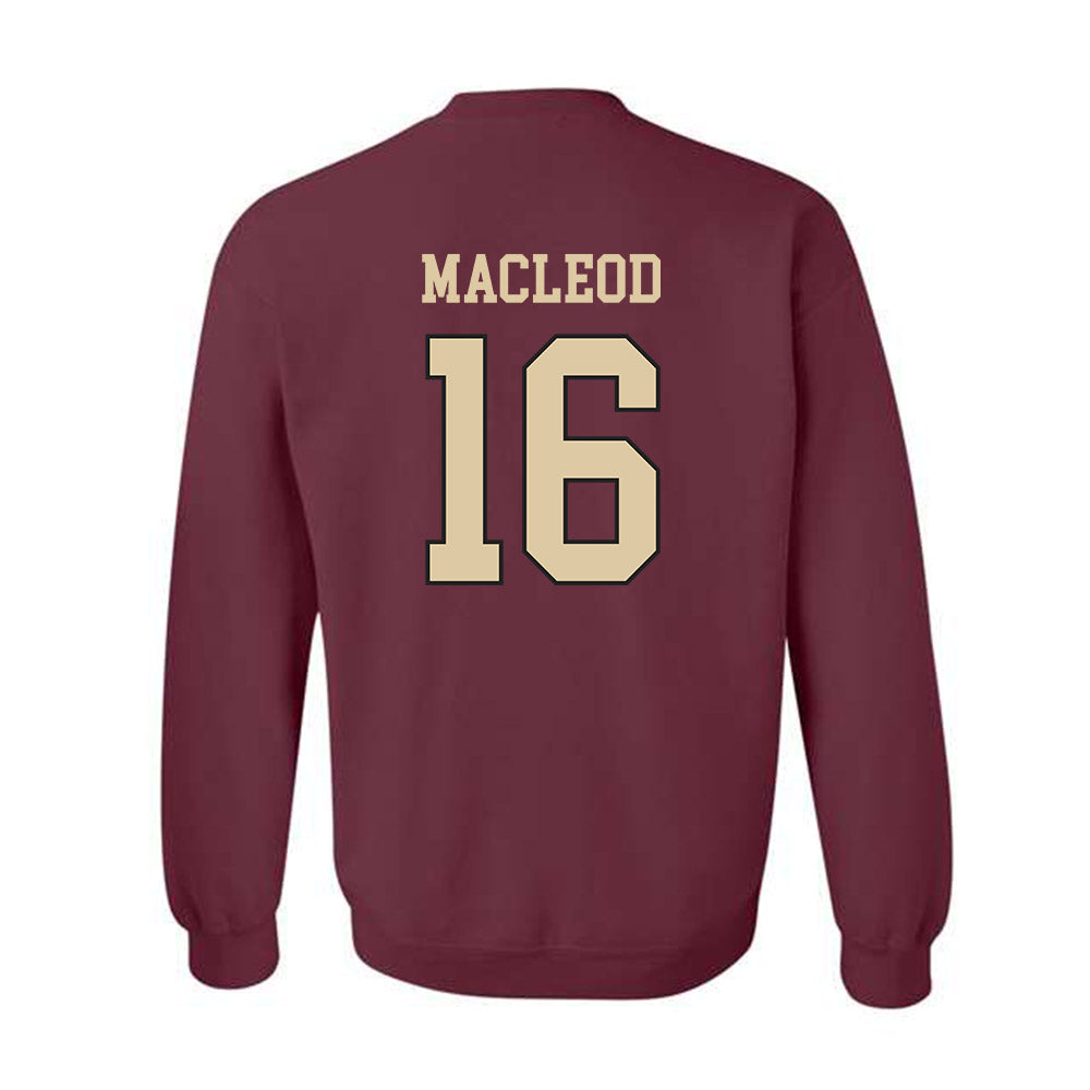 Boston College - NCAA Softball : Shannon MacLeod - Sports Shersey Crewneck Sweatshirt