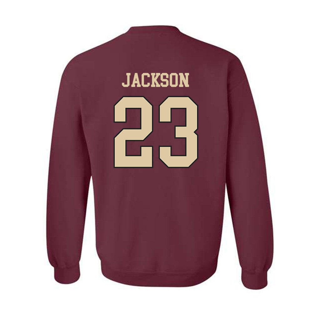 Boston College - NCAA Softball : Addison Jackson - Sports Shersey Crewneck Sweatshirt-1