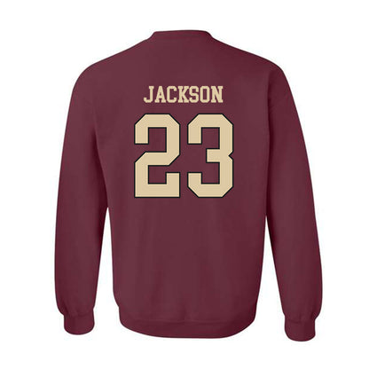 Boston College - NCAA Softball : Addison Jackson - Sports Shersey Crewneck Sweatshirt-1