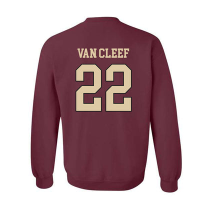 Boston College - NCAA Softball : Emily Van Cleef - Sports Shersey Crewneck Sweatshirt-1