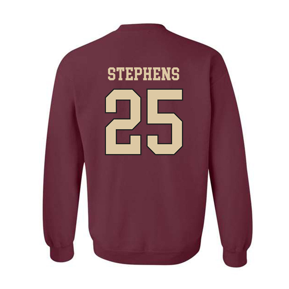 Boston College - NCAA Softball : Jordan Stephens - Crewneck Sweatshirt Sports Shersey