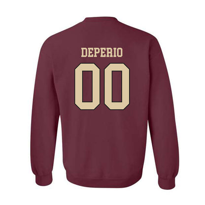 Boston College - NCAA Softball : Kaeliana DePerio - Sports Shersey Crewneck Sweatshirt-1