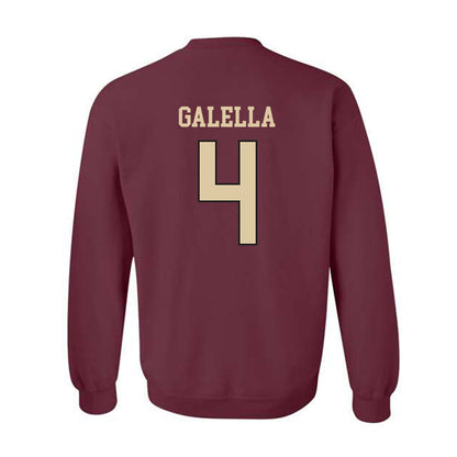 Boston College - NCAA Softball : Mia Galella - Sports Shersey Crewneck Sweatshirt-1