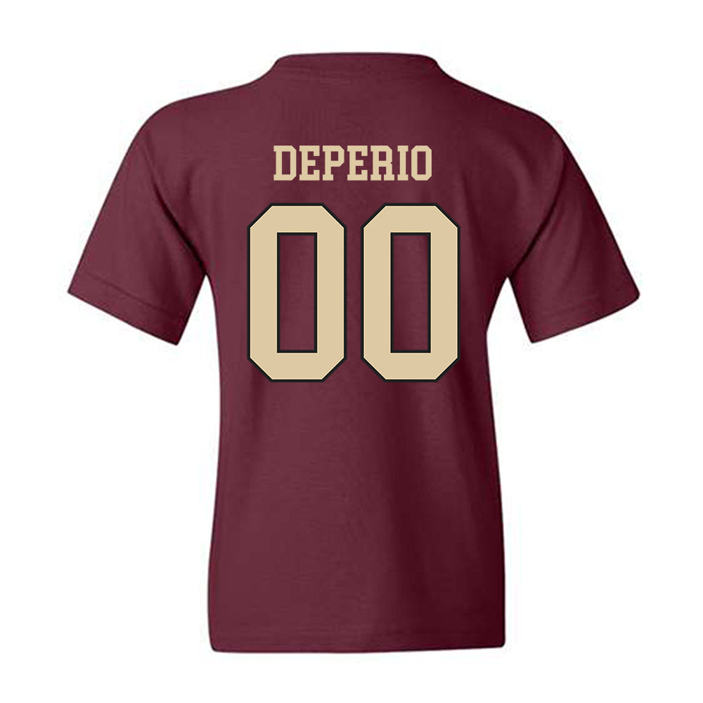 Boston College - NCAA Softball : Kaeliana DePerio - Sports Shersey Youth T-Shirt-1