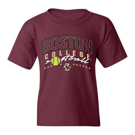 Boston College - NCAA Softball : Hannah Slike - Youth T-Shirt Sports Shersey