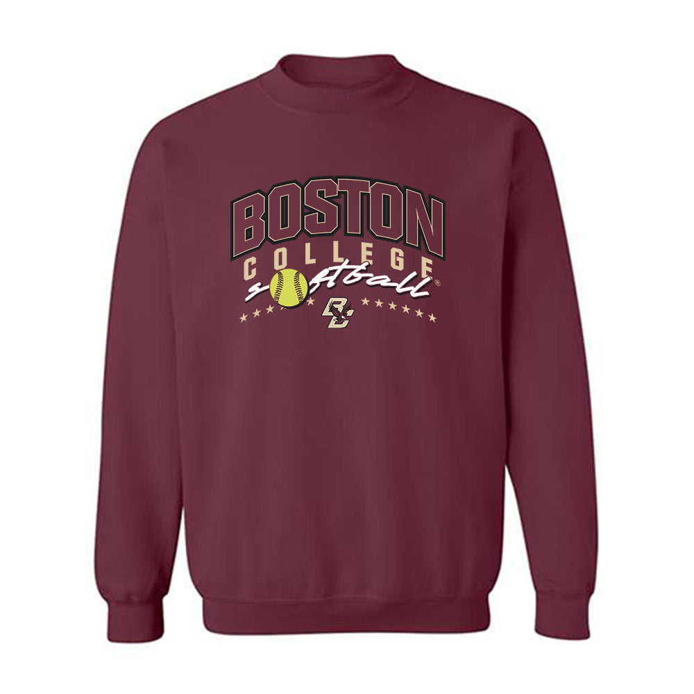 Boston College - NCAA Softball : Sammy Horn - Sports Shersey Crewneck Sweatshirt-0