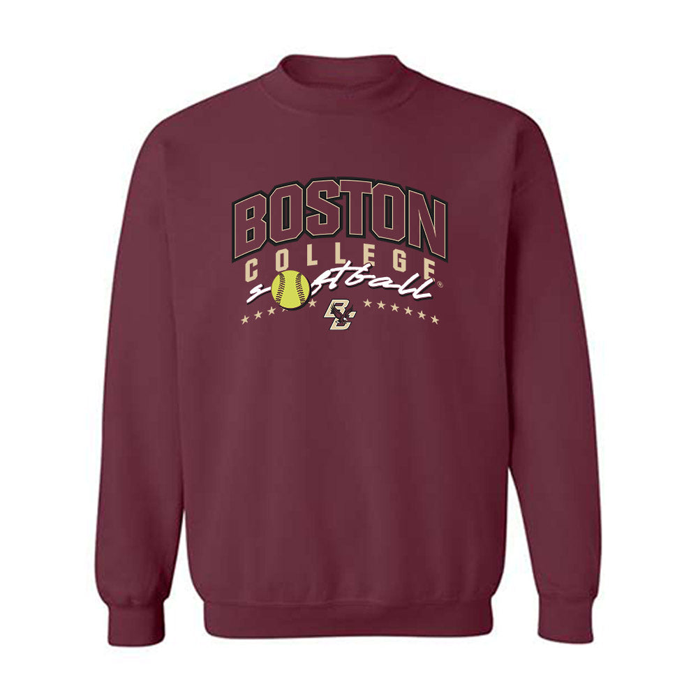 Boston College - NCAA Softball : Carly Bunnell - Sports Shersey Crewneck Sweatshirt-0