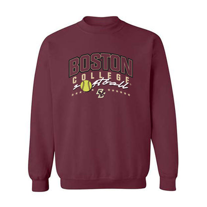 Boston College - NCAA Softball : Hannah Slike - Crewneck Sweatshirt Sports Shersey