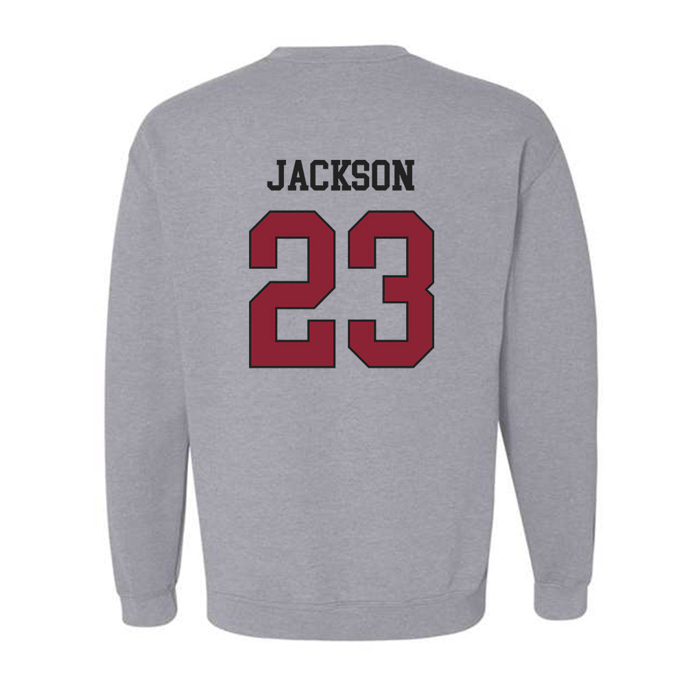 Boston College - NCAA Softball : Addison Jackson - Sports Shersey Crewneck Sweatshirt-1