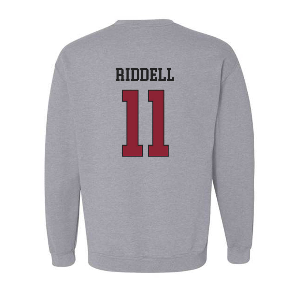 Boston College - NCAA Softball : Nicole Riddell - Sports Shersey Crewneck Sweatshirt-1