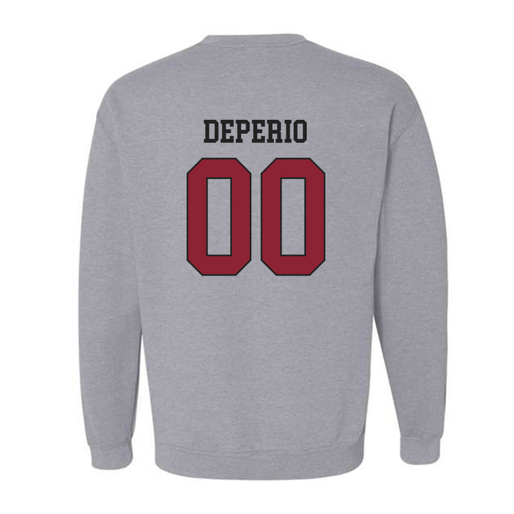 Boston College - NCAA Softball : Kaeliana DePerio - Sports Shersey Crewneck Sweatshirt-1