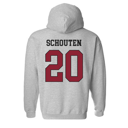 Boston College - NCAA Softball : Meghan Schouten - Hooded Sweatshirt Sports Shersey