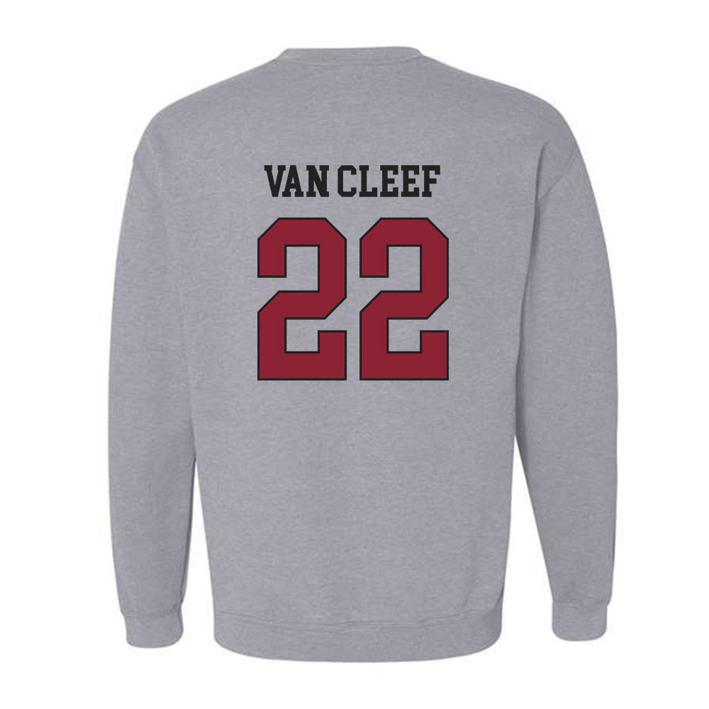 Boston College - NCAA Softball : Emily Van Cleef - Sports Shersey Crewneck Sweatshirt-1