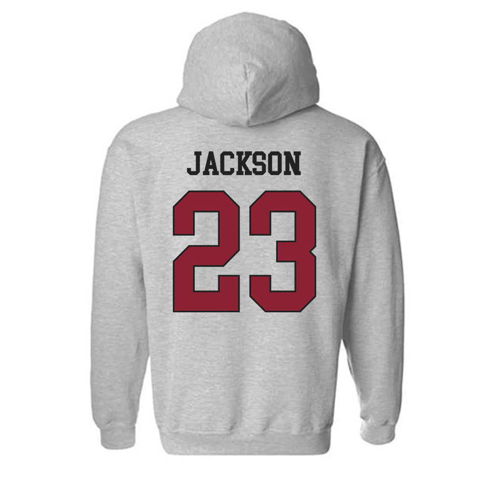 Boston College - NCAA Softball : Addison Jackson - Sports Shersey Hooded Sweatshirt-1