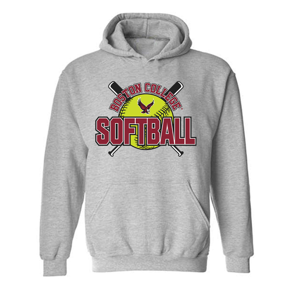 Boston College - NCAA Softball : Darien McDonough - Hooded Sweatshirt Sports Shersey