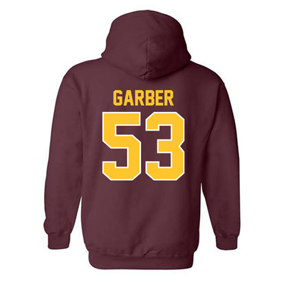 Arizona State - NCAA Baseball : Jonny Garber - Sports Shersey Hooded Sweatshirt-1