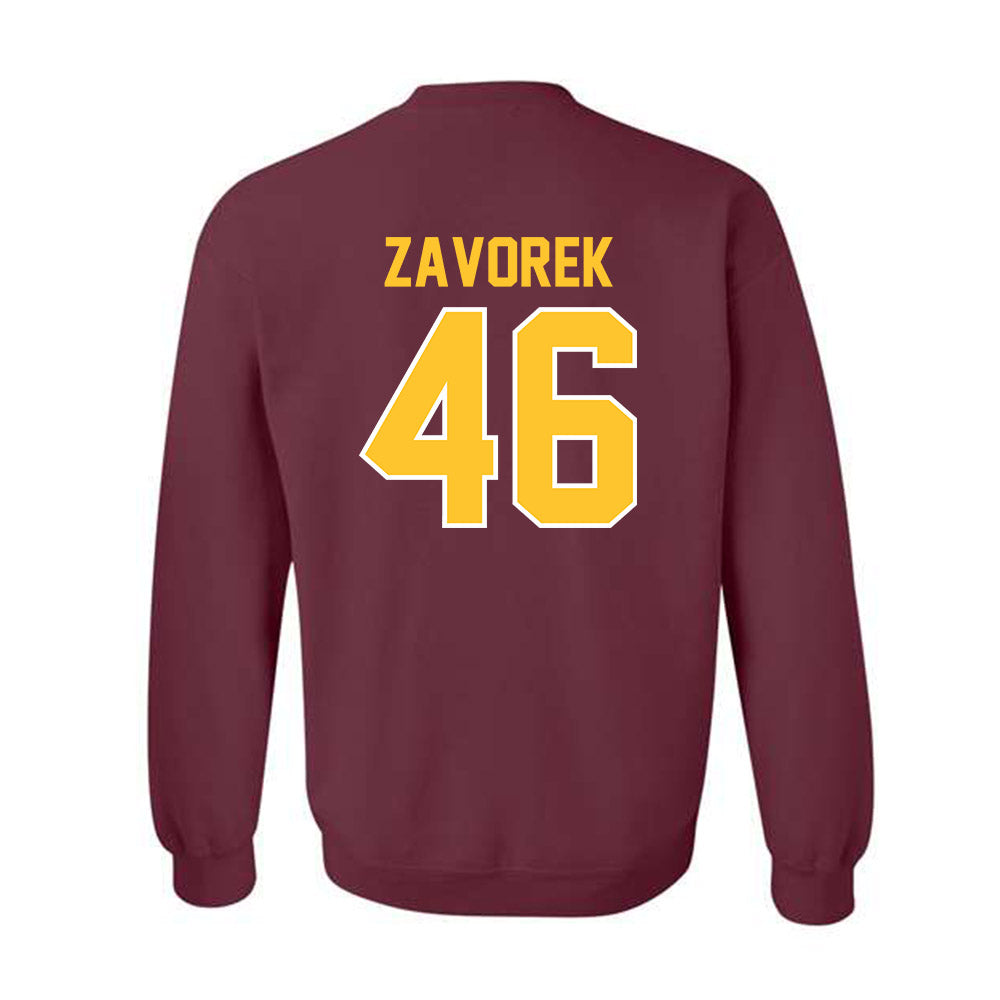 Arizona State - NCAA Baseball : Beckett Zavorek - Sports Shersey Crewneck Sweatshirt-1