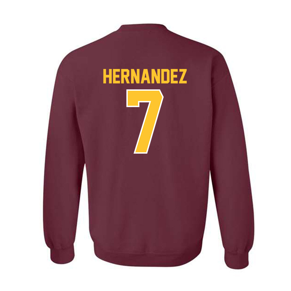 Arizona State - NCAA Baseball : Jonathon Hernandez - Crewneck Sweatshirt