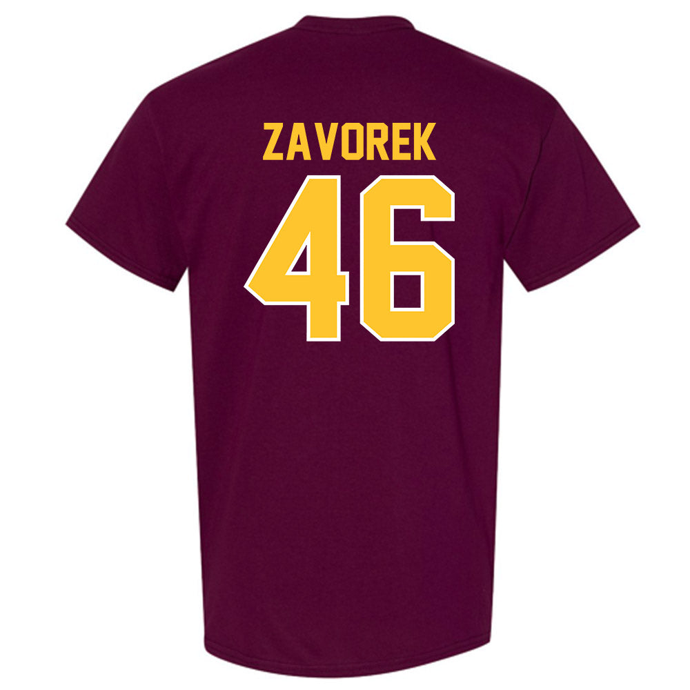 Arizona State - NCAA Baseball : Beckett Zavorek - Sports Shersey T-Shirt-1