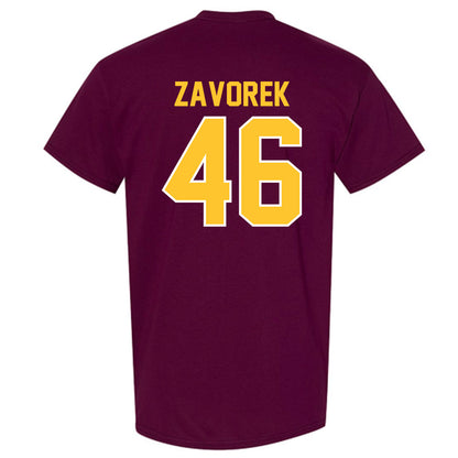 Arizona State - NCAA Baseball : Beckett Zavorek - Sports Shersey T-Shirt-1