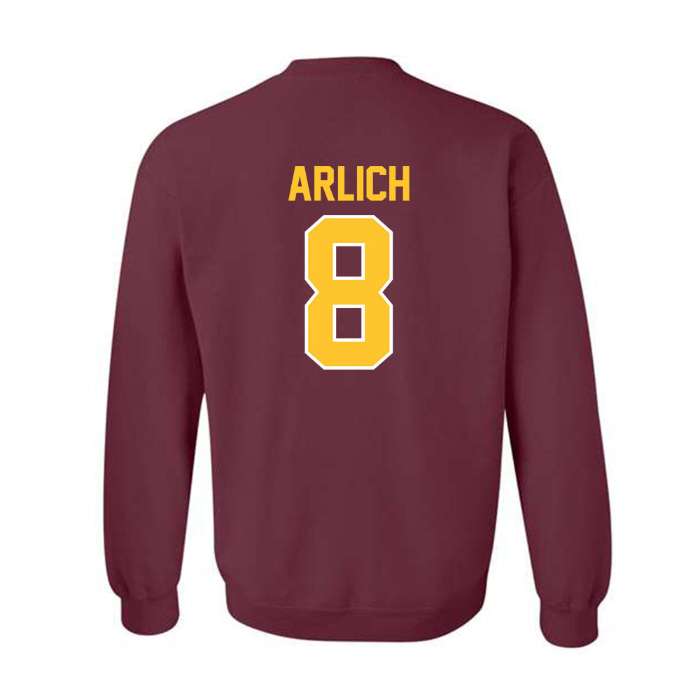 Arizona State - NCAA Baseball : Max Arlich - Sports Shersey Crewneck Sweatshirt