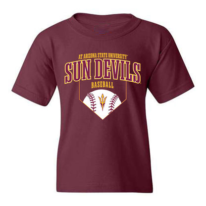 Arizona State - NCAA Baseball : Camden Bates - Sports Shersey Youth T-Shirt