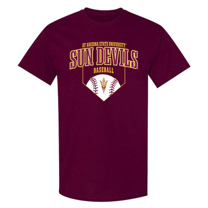 Arizona State - NCAA Baseball : Wyatt Halvorson - Sports Shersey T-Shirt-0