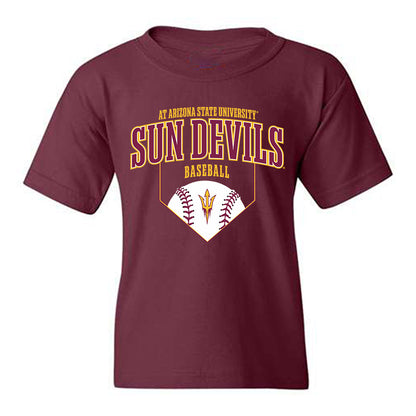 Arizona State - NCAA Baseball : Austin Musso - Sports Shersey Youth T-Shirt-0