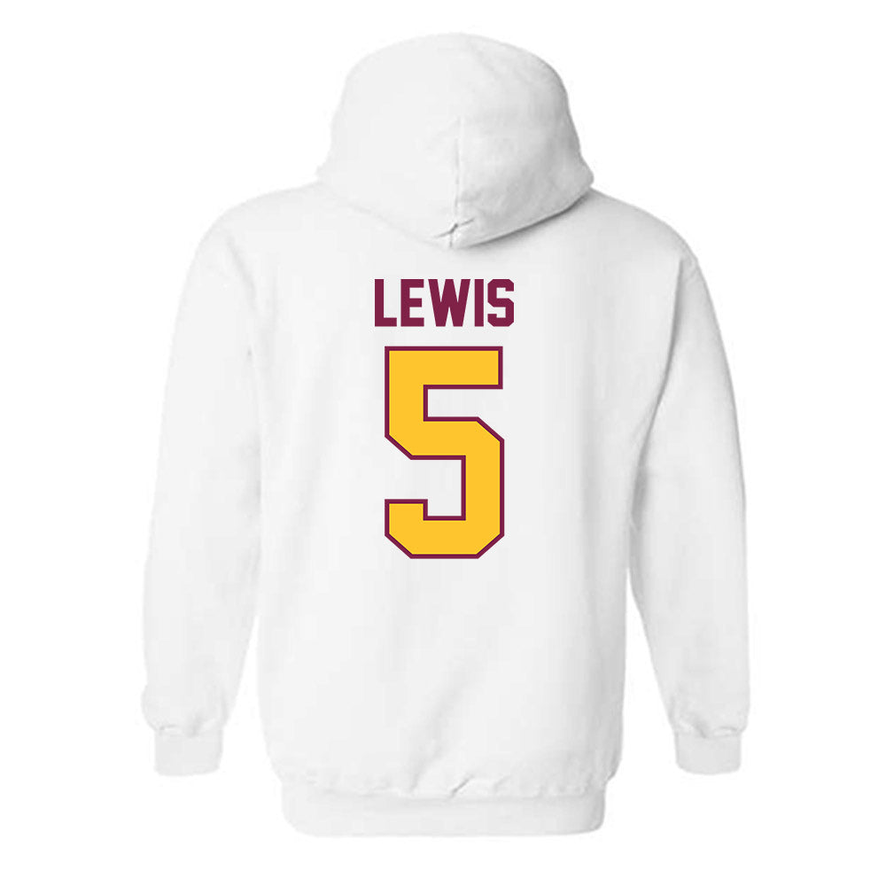 Arizona State - NCAA Baseball : Brenden Lewis - Sports Shersey Hooded Sweatshirt-1