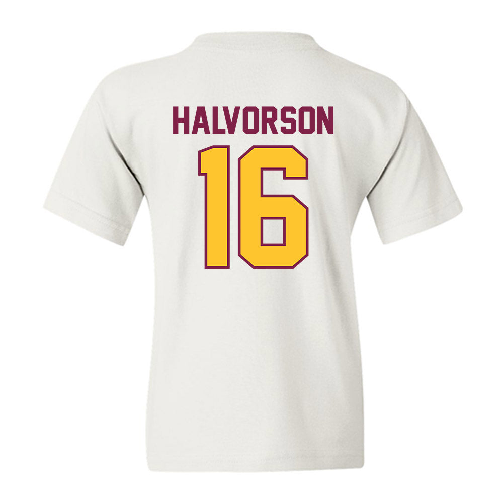 Arizona State - NCAA Baseball : Wyatt Halvorson - Sports Shersey Youth T-Shirt-1