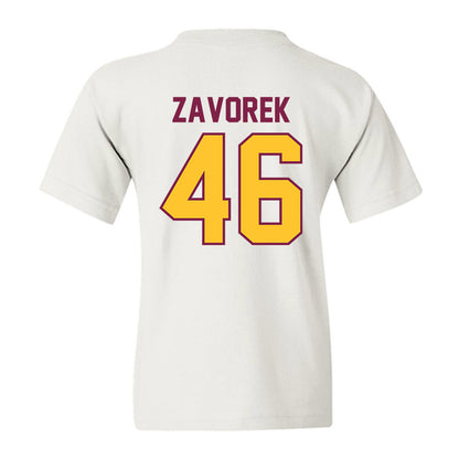 Arizona State - NCAA Baseball : Beckett Zavorek - Sports Shersey Youth T-Shirt-1
