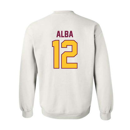Arizona State - NCAA Baseball : Jaden Alba - Sports Shersey Crewneck Sweatshirt-1
