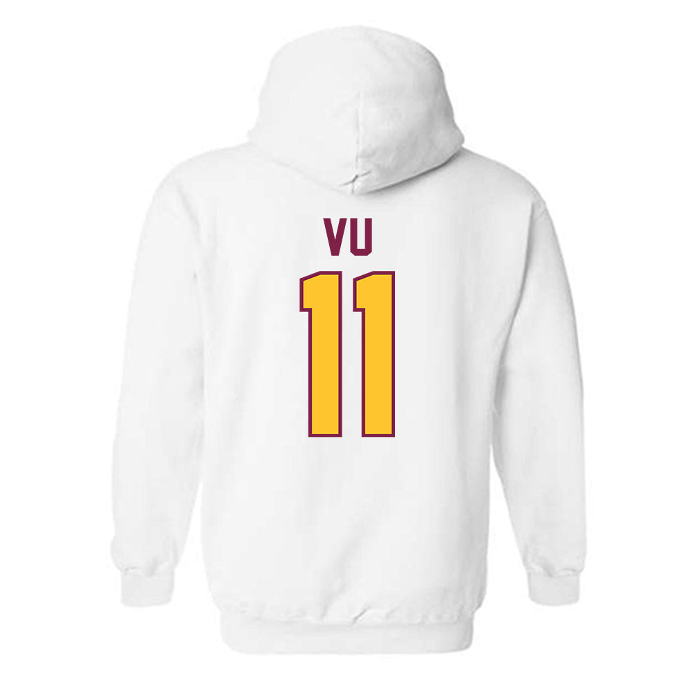 Arizona State - NCAA Baseball : Kien Vu - Hooded Sweatshirt Sports Shersey