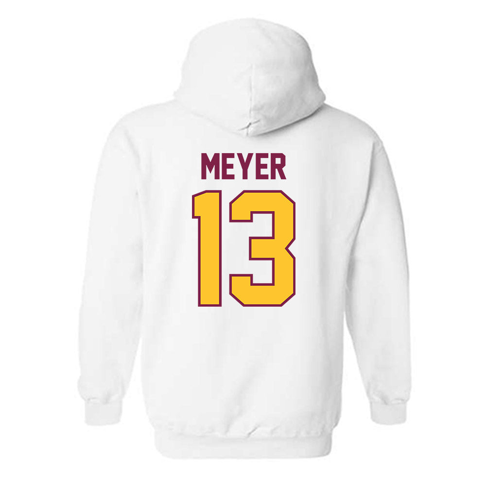 Arizona State - NCAA Baseball : Tyler Meyer - Hooded Sweatshirt Sports Shersey