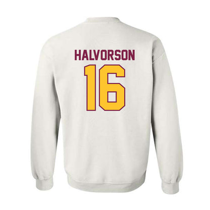 Arizona State - NCAA Baseball : Wyatt Halvorson - Sports Shersey Crewneck Sweatshirt-1