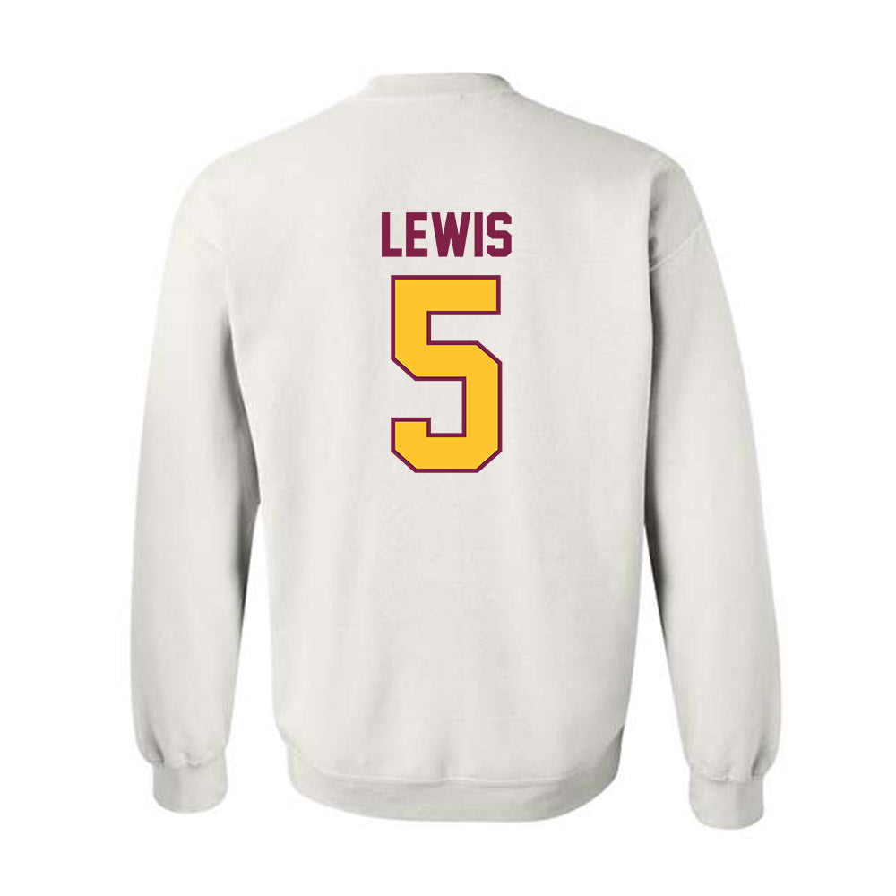 Arizona State - NCAA Baseball : Brenden Lewis - Sports Shersey Crewneck Sweatshirt-1