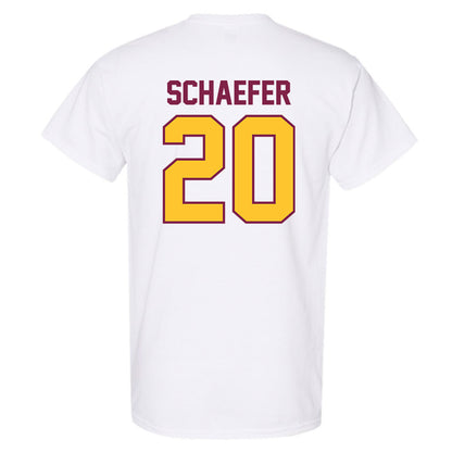 Arizona State - NCAA Baseball : Derek Schaefer - Sports Shersey T-Shirt-1
