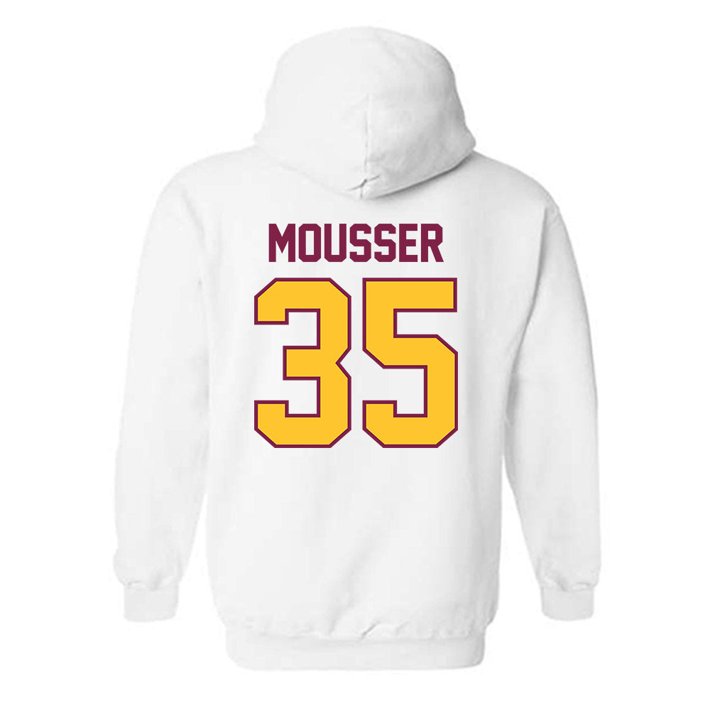 Arizona State - NCAA Baseball : Max Mousser - Sports Shersey Hooded Sweatshirt-1