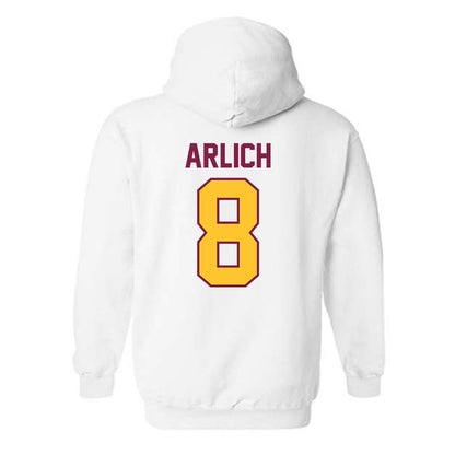 Arizona State - NCAA Baseball : Max Arlich - Sports Shersey Hooded Sweatshirt