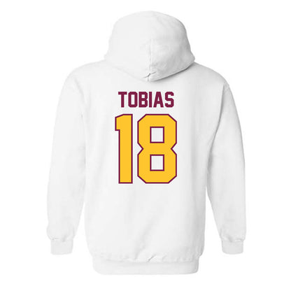 Arizona State - NCAA Baseball : Jacob Tobias - Hooded Sweatshirt Sports Shersey