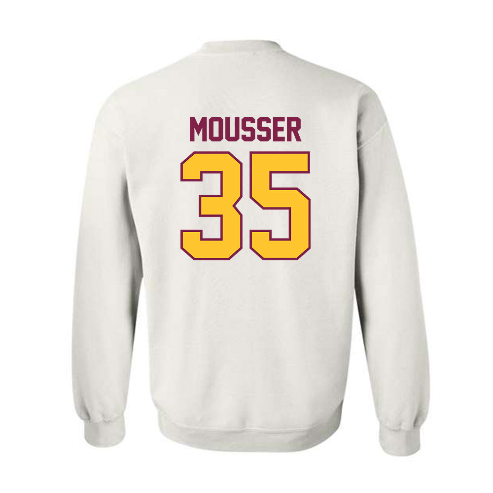 Arizona State - NCAA Baseball : Max Mousser - Sports Shersey Crewneck Sweatshirt-1