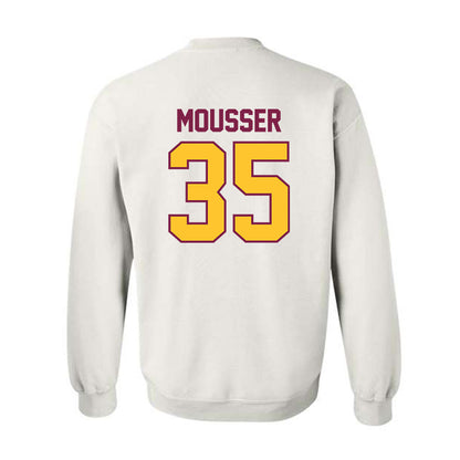 Arizona State - NCAA Baseball : Max Mousser - Sports Shersey Crewneck Sweatshirt-1