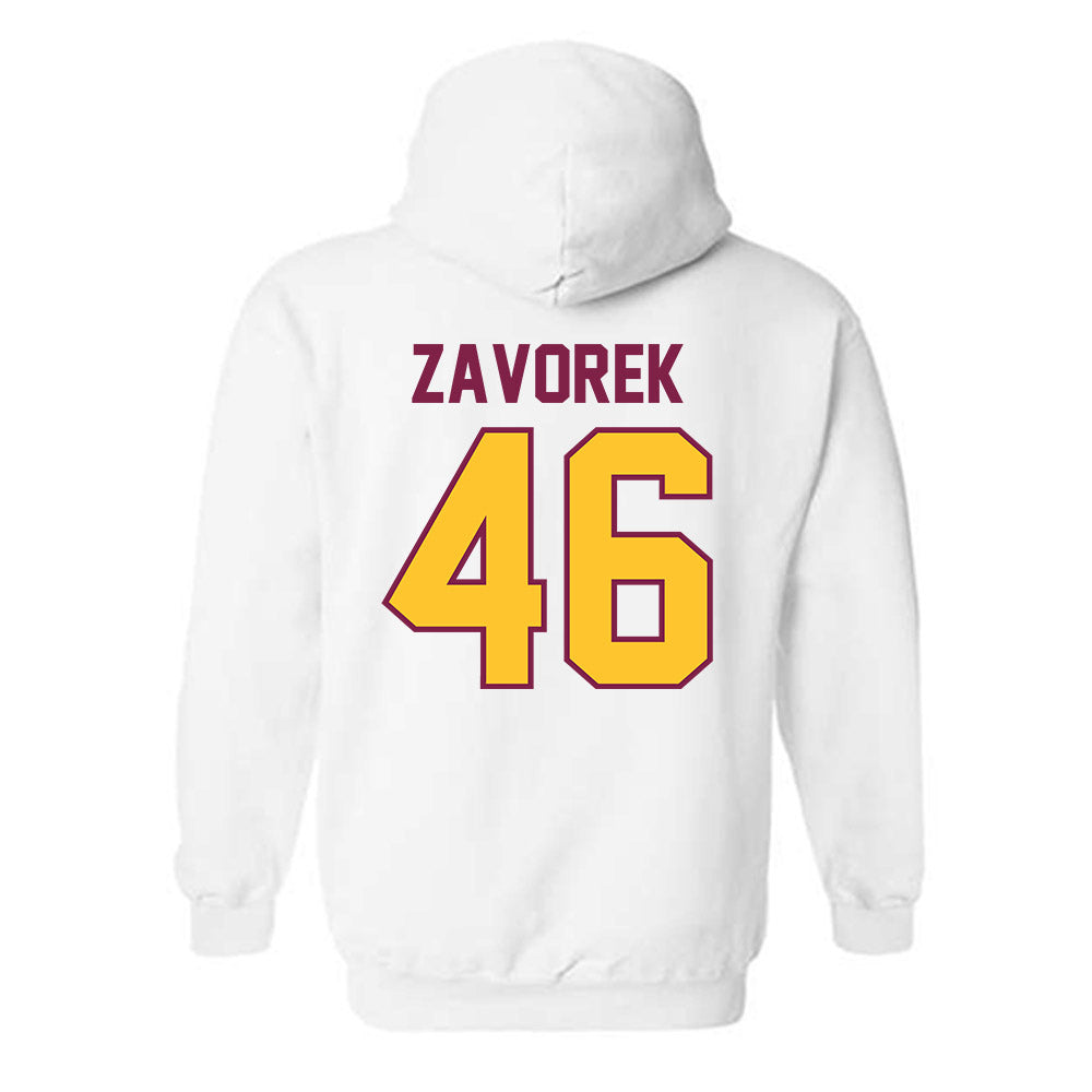Arizona State - NCAA Baseball : Beckett Zavorek - Sports Shersey Hooded Sweatshirt-1
