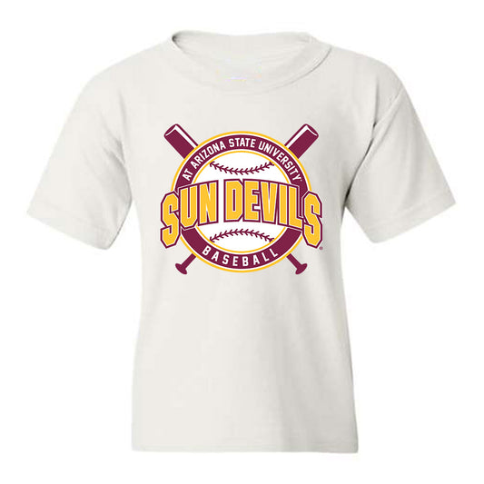 Arizona State - NCAA Baseball : Camden Bates - Sports Shersey Youth T-Shirt