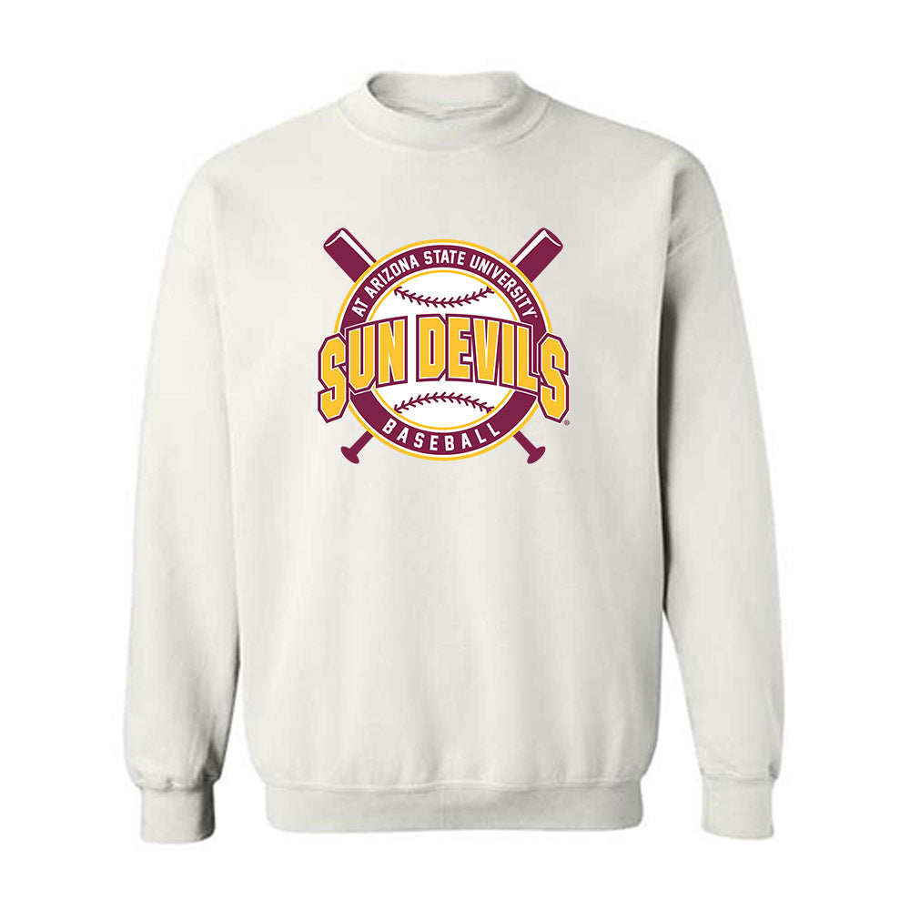 Arizona State - NCAA Baseball : Max Mousser - Sports Shersey Crewneck Sweatshirt-0