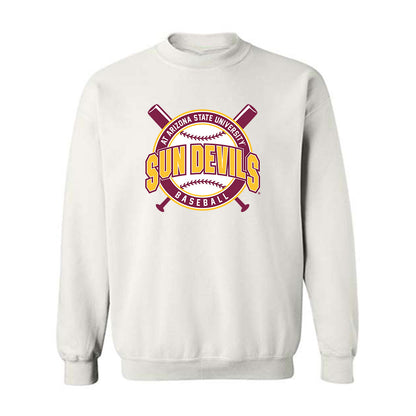 Arizona State - NCAA Baseball : Colin Linder - Sports Shersey Crewneck Sweatshirt-0