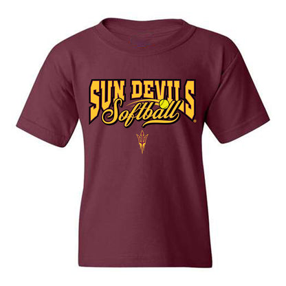 Arizona State - NCAA Softball : Tiare Ho-Ching - Sports Shersey Youth T-Shirt